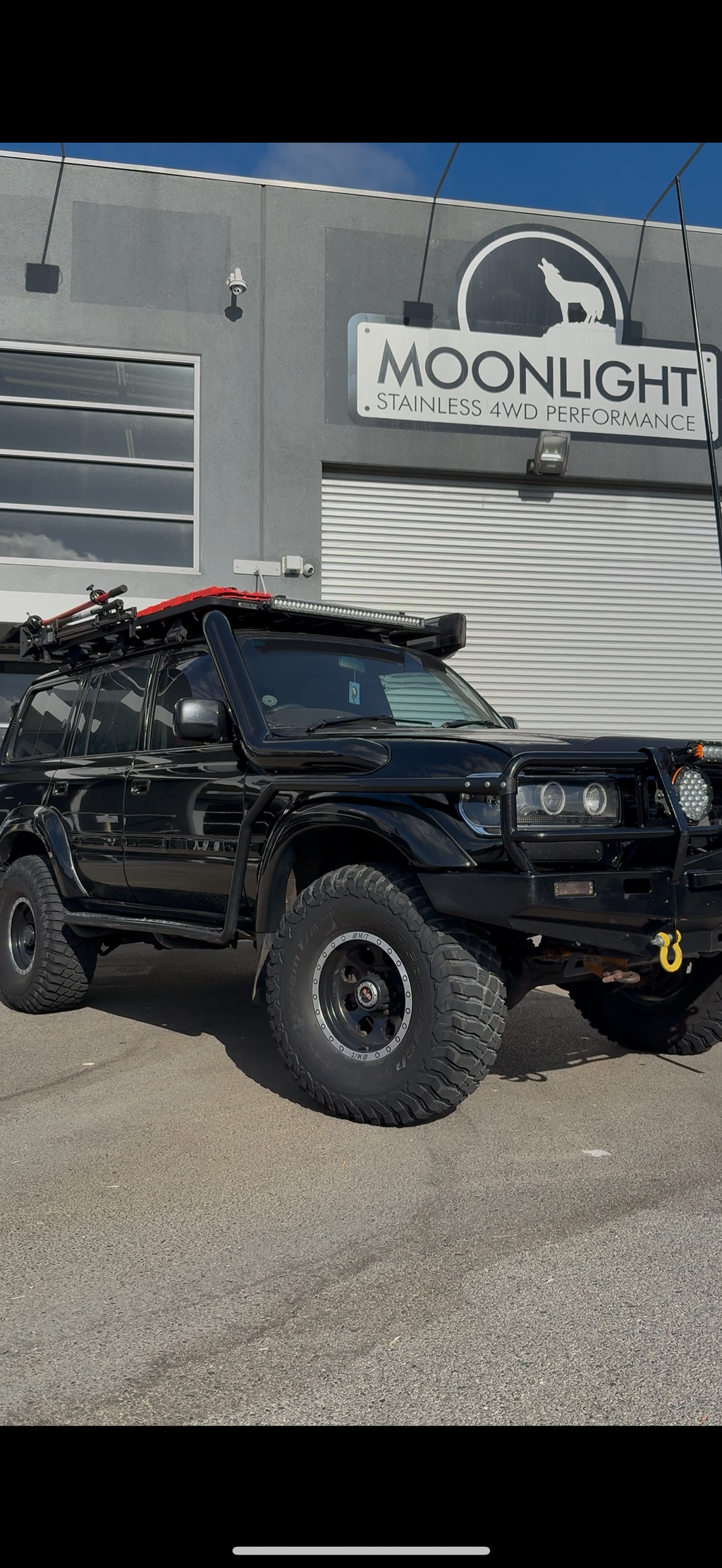 Toyota Landcruiser 80 Series 5" Rear Facing Stainless Steel Snorkel - Safari Replacement