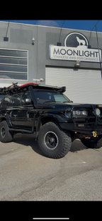 Toyota Landcruiser 80 Series 5" Rear Facing Stainless Steel Snorkel - Safari Replacement