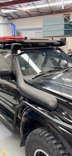 Toyota Landcruiser 80 Series 5" Rear Facing Stainless Steel Snorkel - Safari Replacement