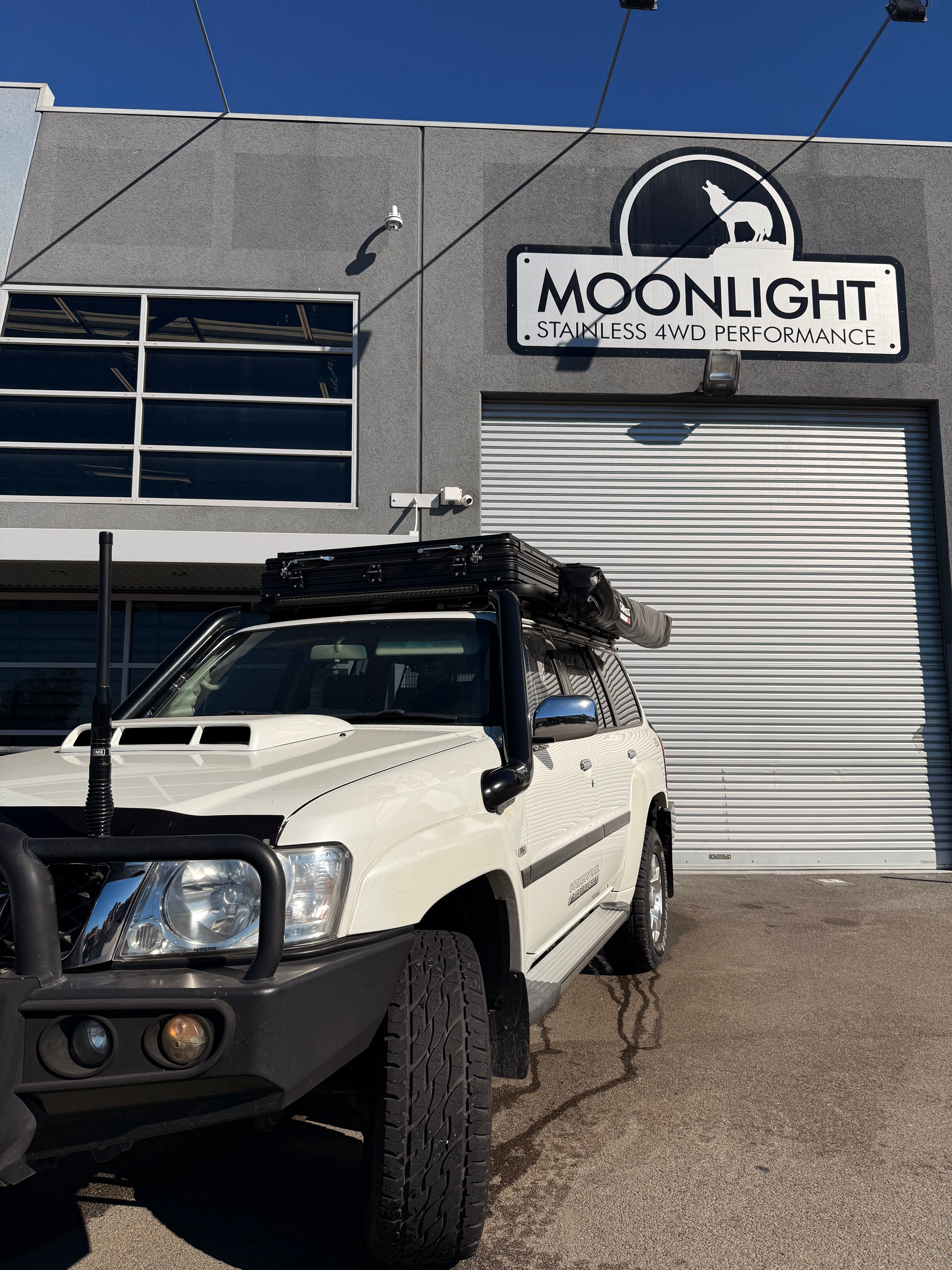 Nissan Patrol GU 4" Stainless Steel Snorkel Kit