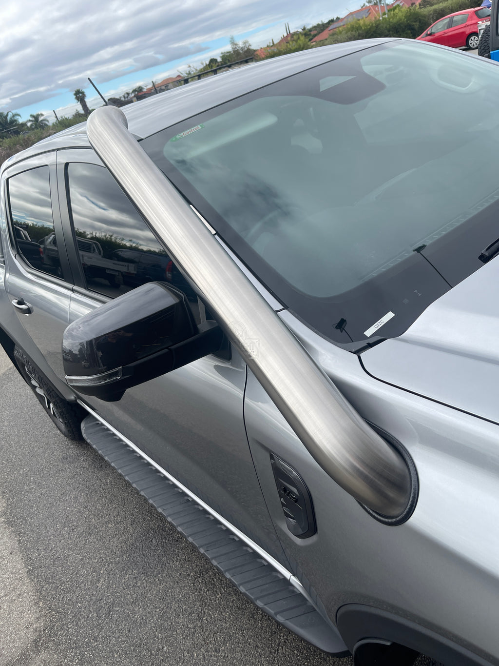 Ford Next Gen Ranger / Everest - 4" Rear facing Stainless Steel Snorkel