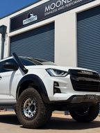 Izuzu Dmax 2020-2025  4" Short Entry Stainless Steel Snorkel Kit