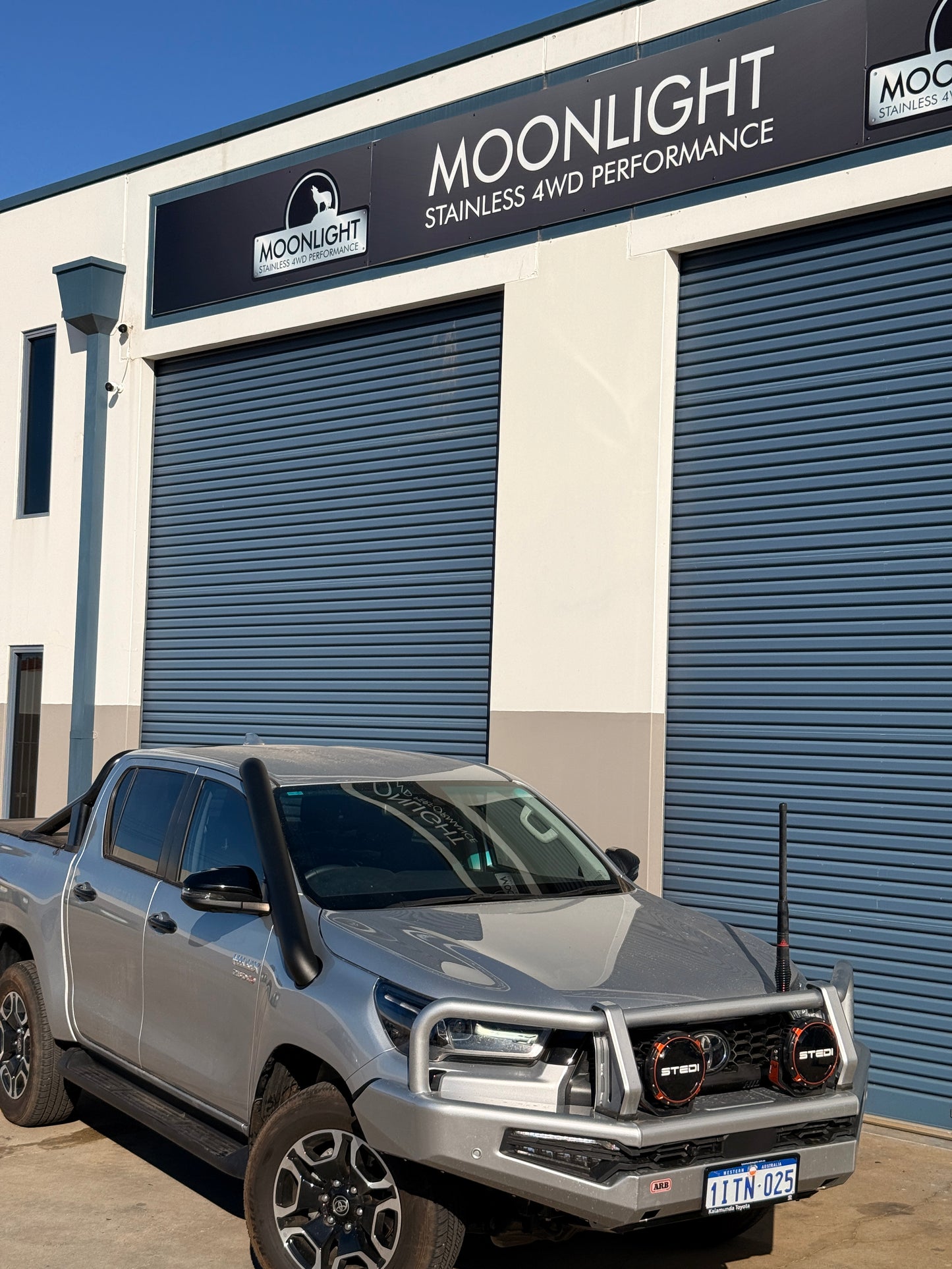 Toyota Hilux N80 2016-2025 4" Short Entry Stainless Steel Snorkel Kit