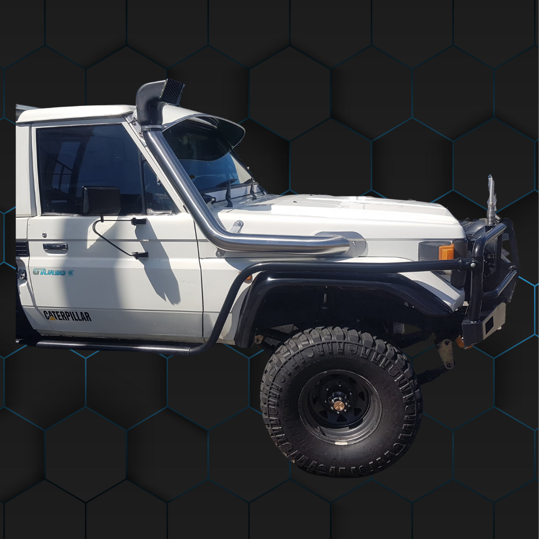 Toyota Landcruiser HDJ/HZJ70 Series 4" Stainless Steel Snorkel - Factory Replacement Kit