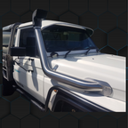 Toyota Landcruiser HDJ/HZJ70 Series 4" Stainless Steel Snorkel - Factory Replacement Kit