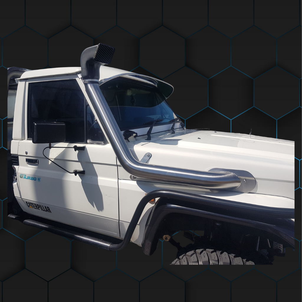 Toyota Landcruiser HDJ/HZJ70 Series 4" Stainless Steel Snorkel - Factory Replacement Kit