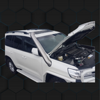 Toyota Landcruiser 200 Series 5" Stainless Steel Snorkel Kit