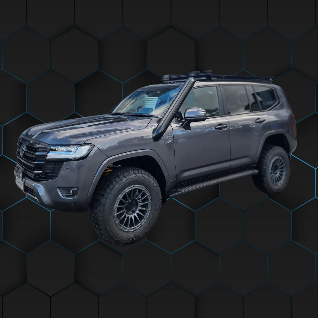 Toyota Landcruiser 300 Series 5" Stainless Steel Snorkel Kit