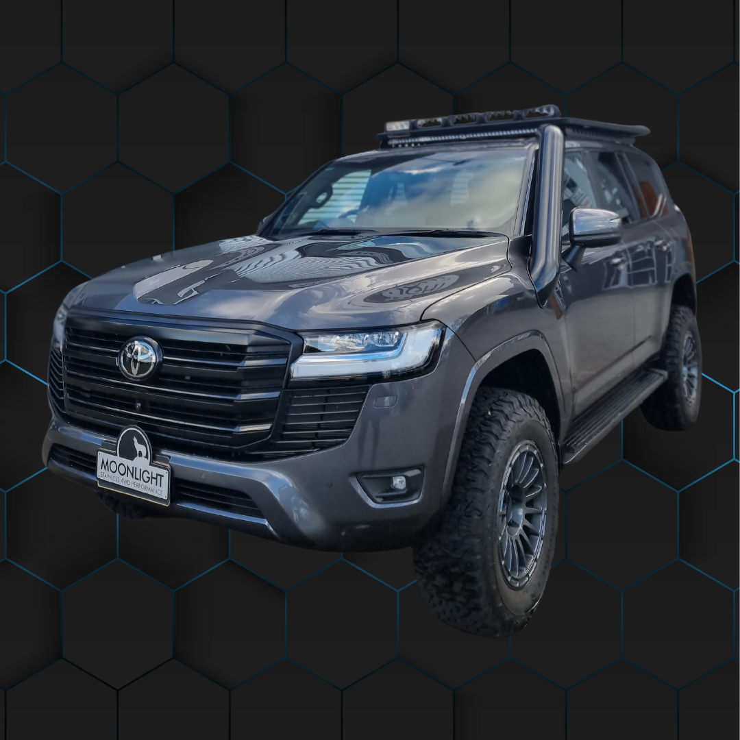 Toyota Landcruiser 300 Series 5" Stainless Steel Snorkel Kit