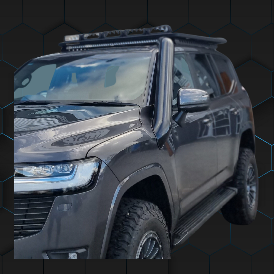 Toyota Landcruiser 300 Series 5" Stainless Steel Snorkel Kit