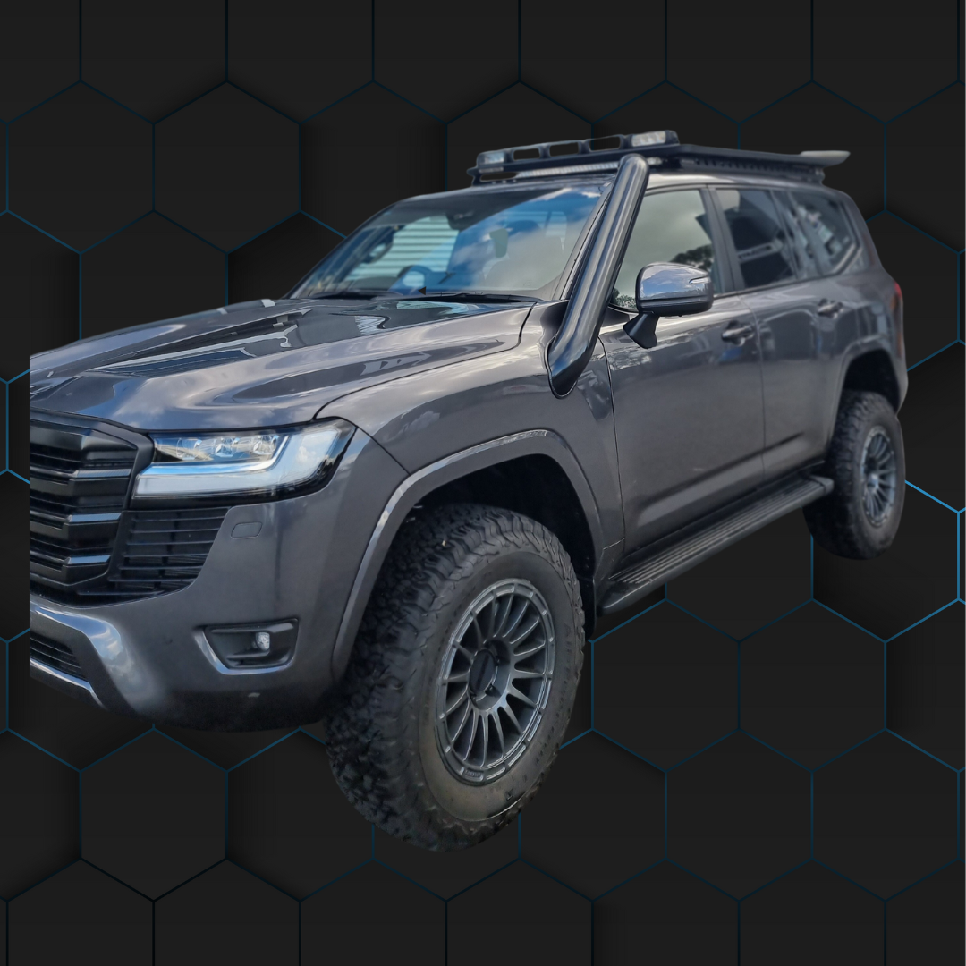 Toyota Landcruiser 300 Series 5" Stainless Steel Snorkel Kit