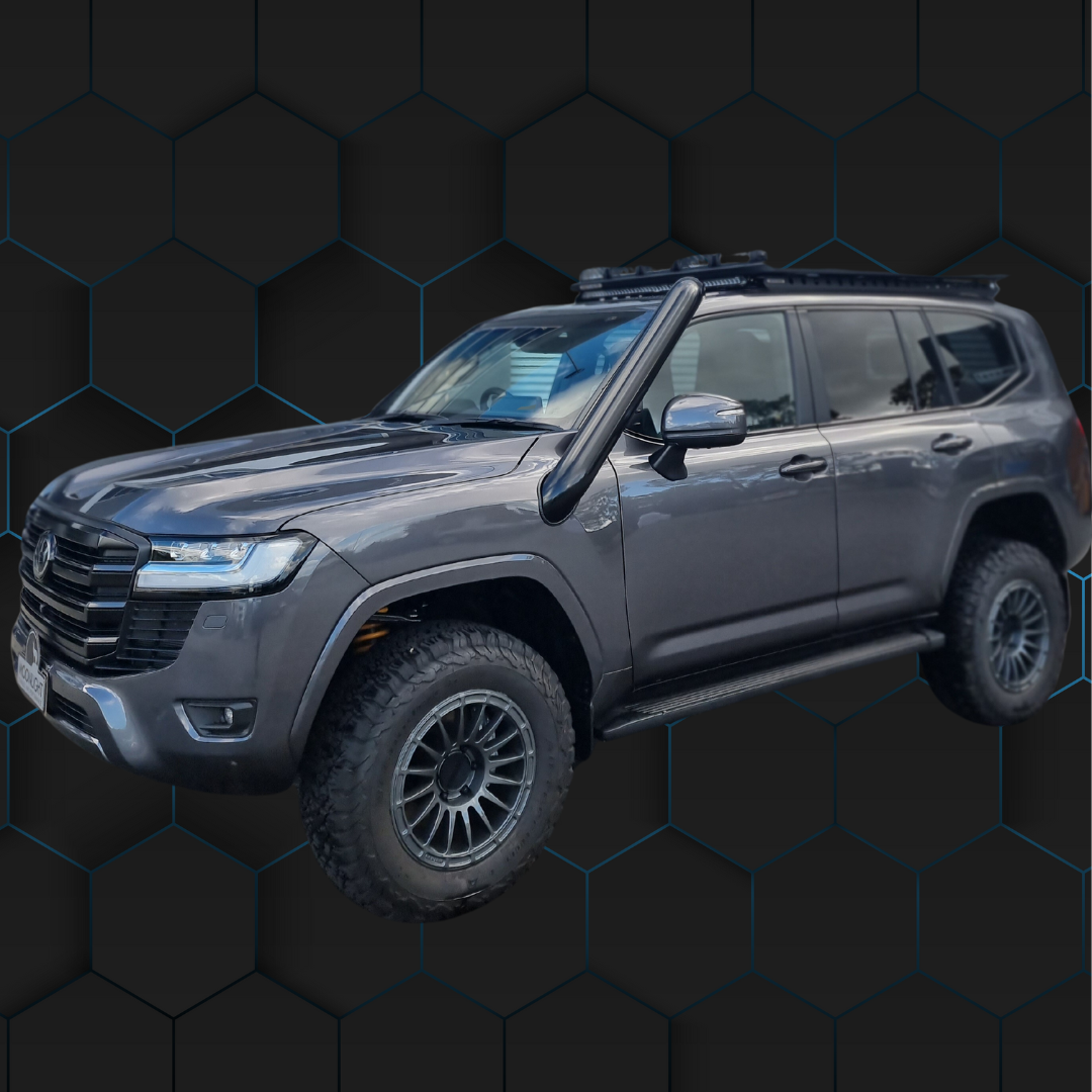 Toyota Landcruiser 300 Series 5" Stainless Steel Snorkel Kit