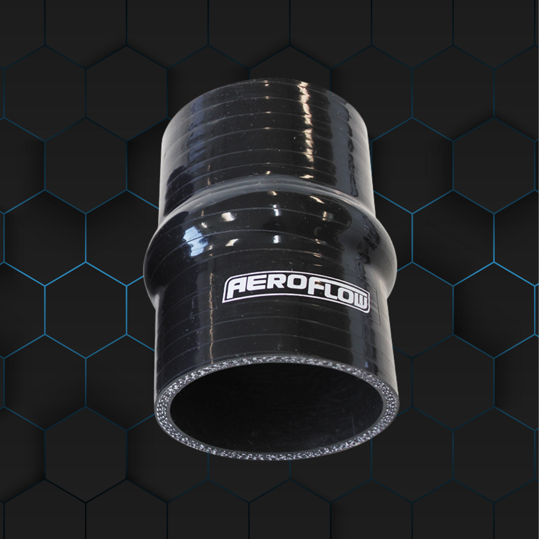 Aeroflow Hump Hose - Silicone - Black