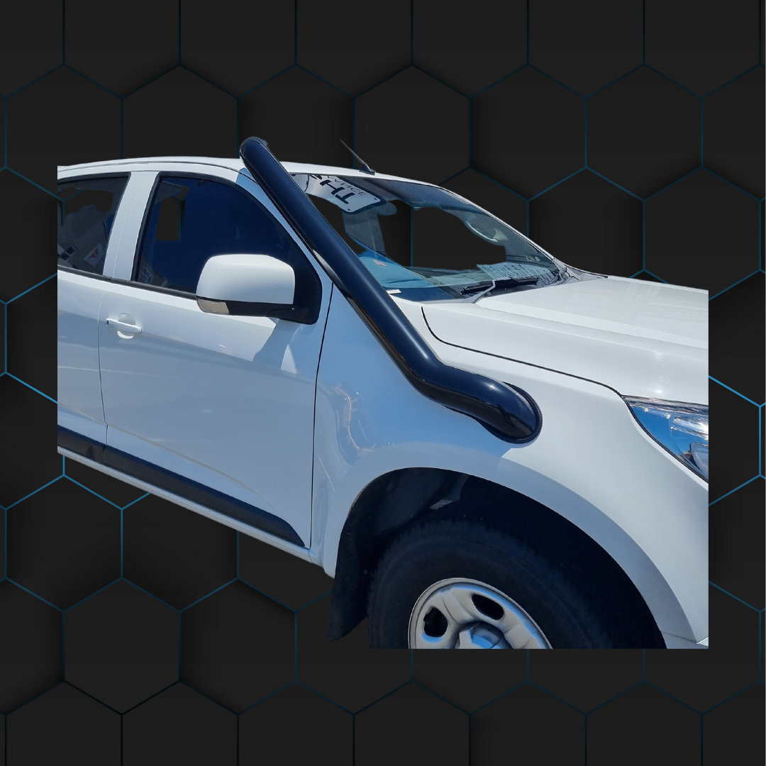 Holden RG Colorado 4" Mid Entry Stainless Steel Snorkel