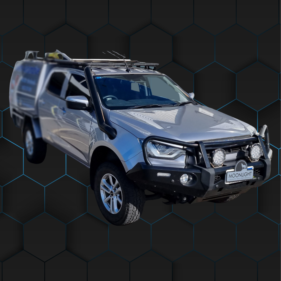 Isuzu Dmax 2020-2024 4" Mid Entry Stainless Steel Snorkel