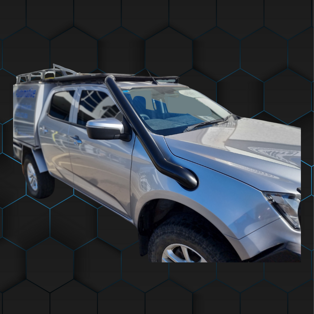 Isuzu Dmax 2020-2025 4" Mid Entry Stainless Steel Snorkel