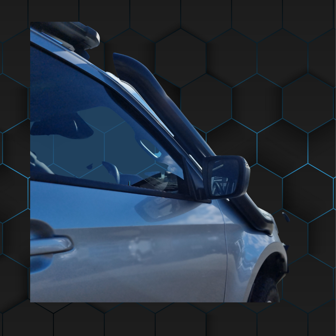 Isuzu Dmax 2020-2024 4" Mid Entry Stainless Steel Snorkel