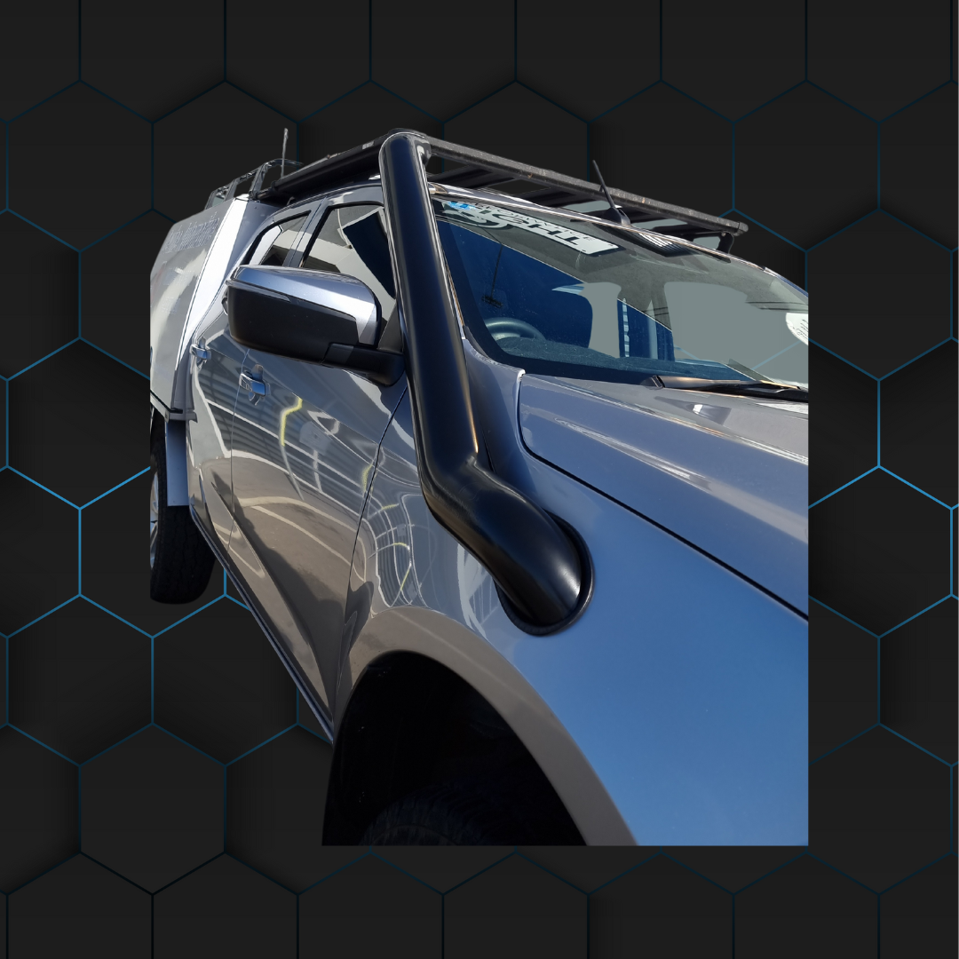 Isuzu Dmax 2020-2024 4" Mid Entry Stainless Steel Snorkel