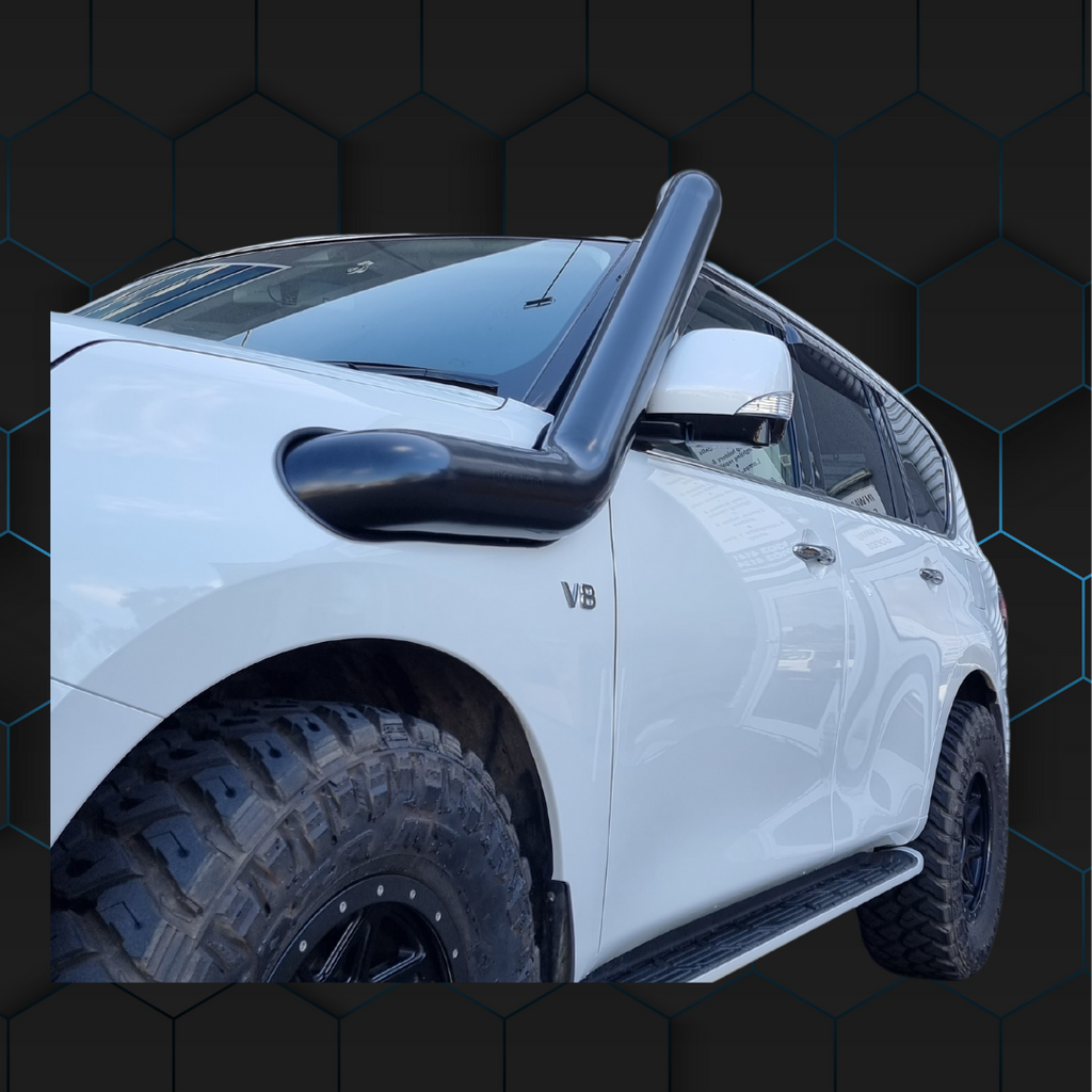 Nissan Y62 Patrol 2010-2021  5" Stainless Steel Snorkel Kit