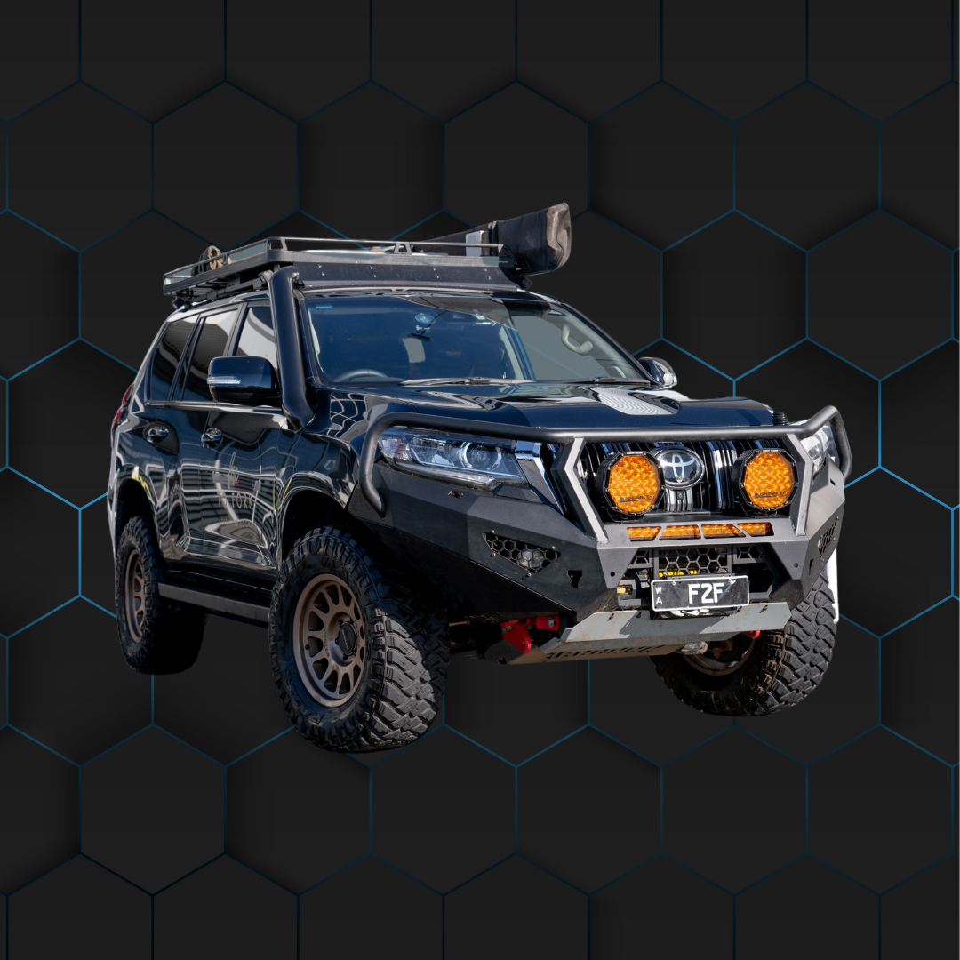 Toyota Landcruiser Prado 150 Series 4" Stainless Steel Snorkel Kit