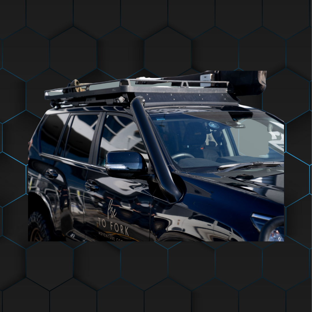 Toyota Landcruiser Prado 150 Series 4" Stainless Steel Snorkel Kit