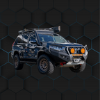 Toyota Landcruiser Prado 150 Series 4" Stainless Steel Snorkel Kit