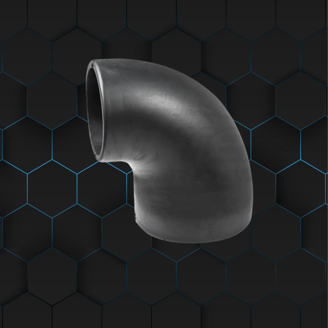 Rubber 90 Degree Elbow - Black