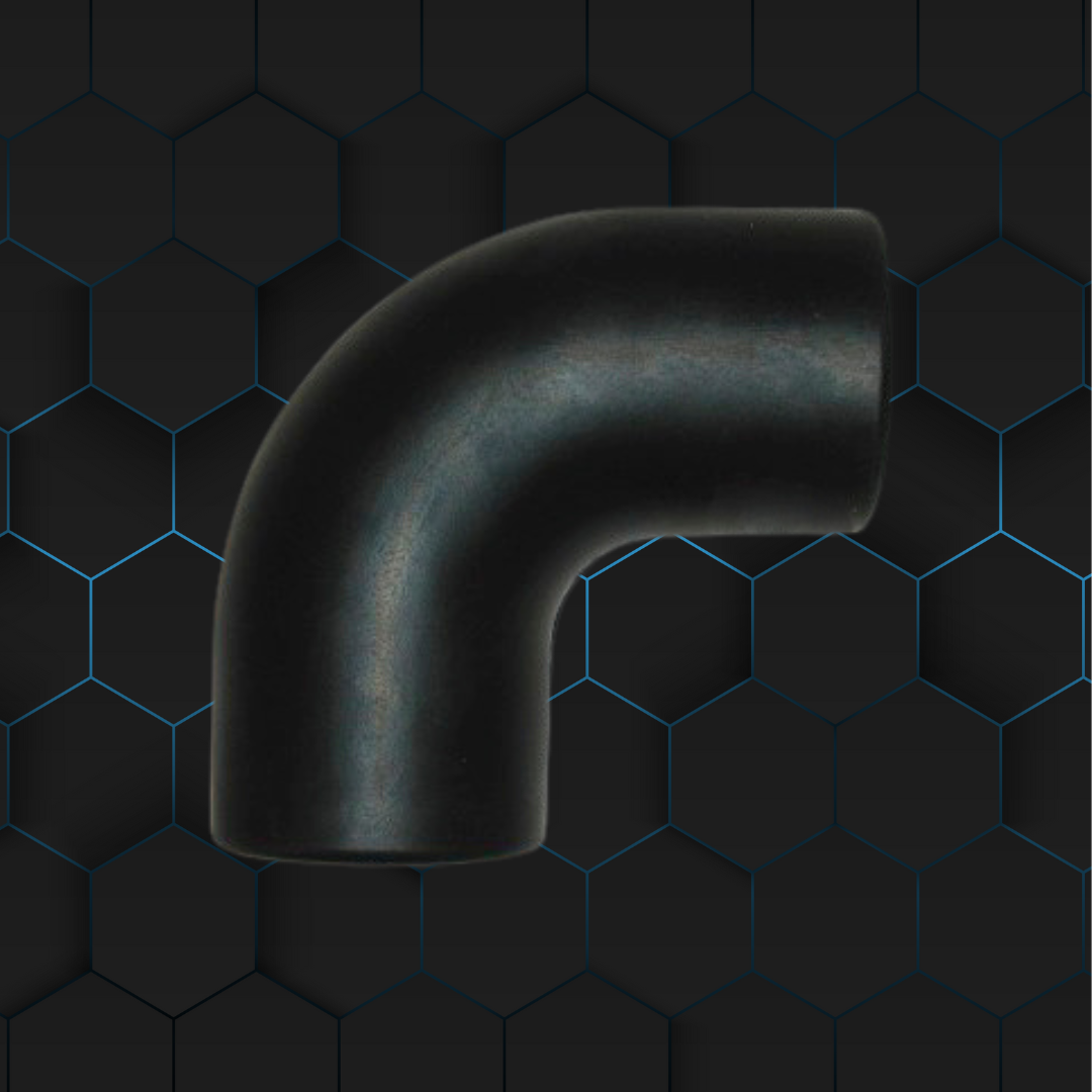 Rubber 90 Degree Elbow - Black