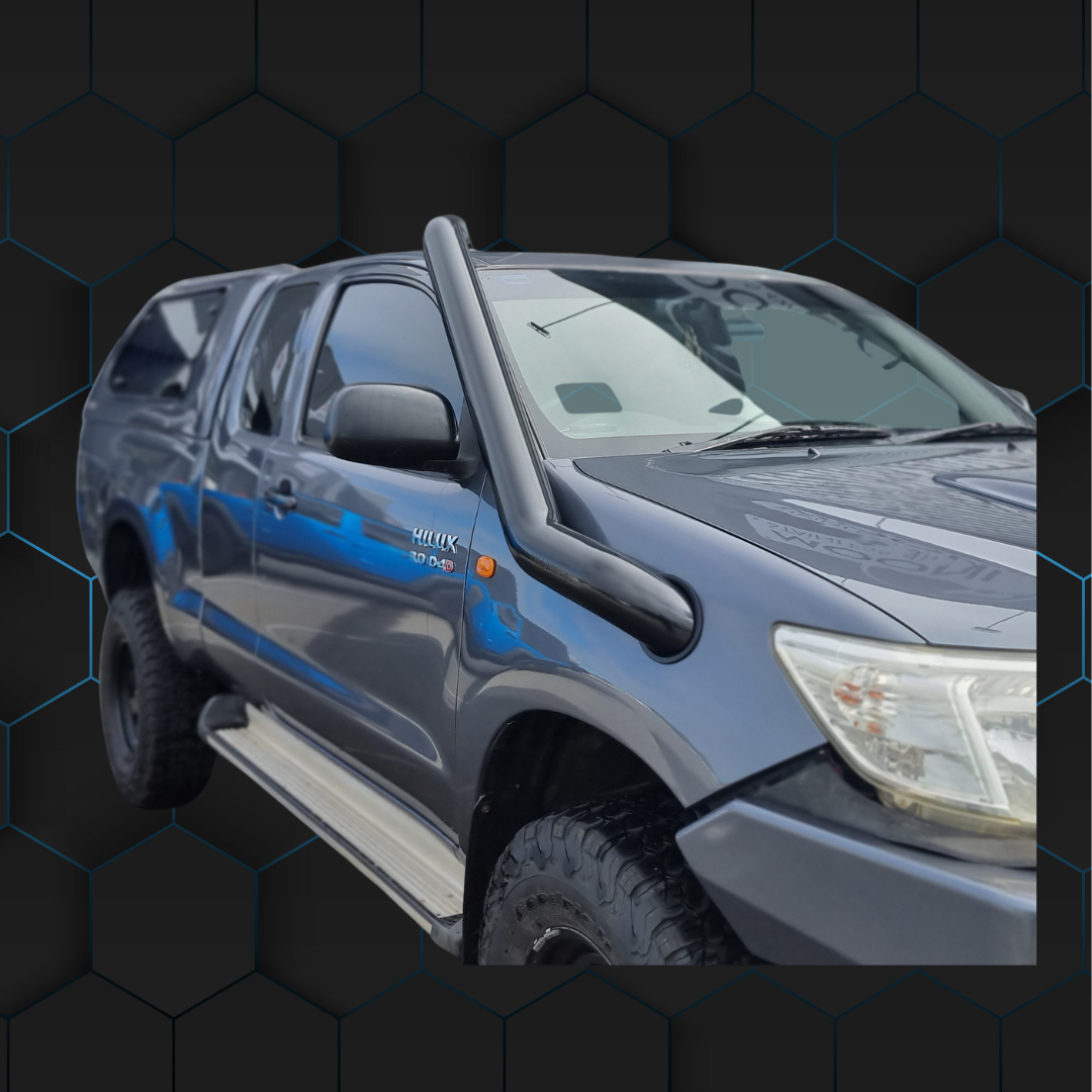 Toyota Hilux N70 4" Stainless Steel Snorkel - Mid Entry