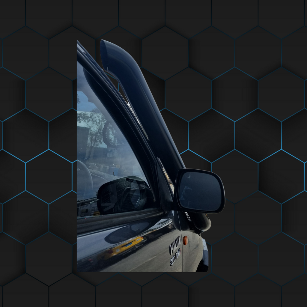 Toyota Hilux N70 4" Stainless Steel Snorkel - Mid Entry