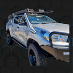 Toyota Hilux N80 4" Mid Entry Stainless Steel Snorkel