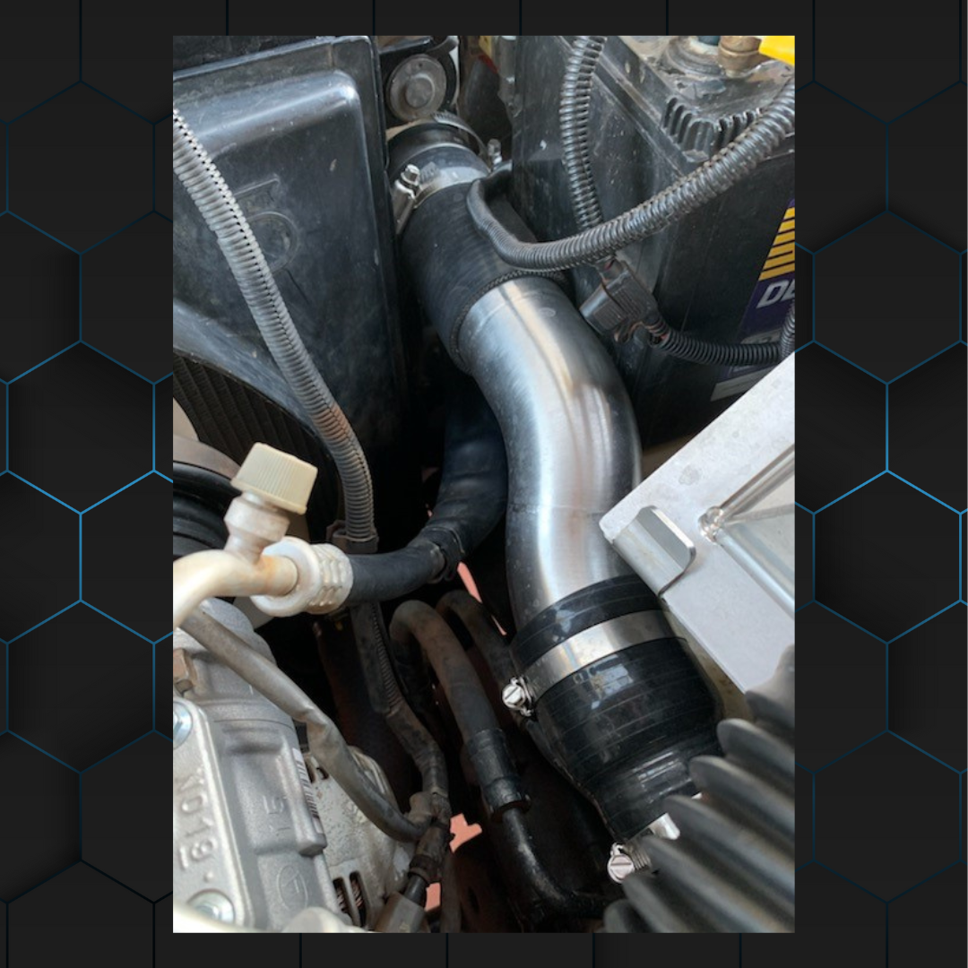 Toyota Landcruiser 100/105 Series Front Mount Intercooler 'Work Around' Pipe Kit