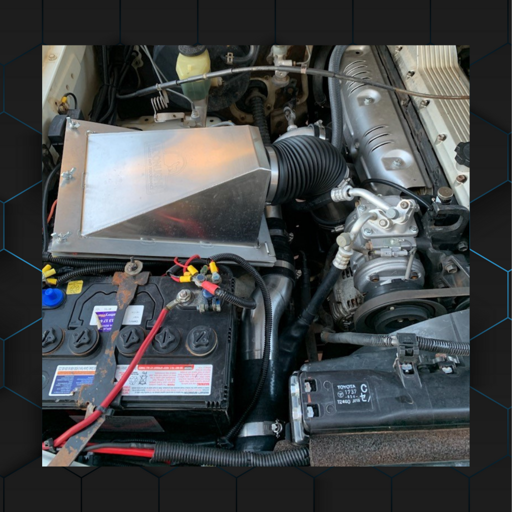 Toyota Landcruiser 100/105 Series Front Mount Intercooler 'Work Around' Pipe Kit