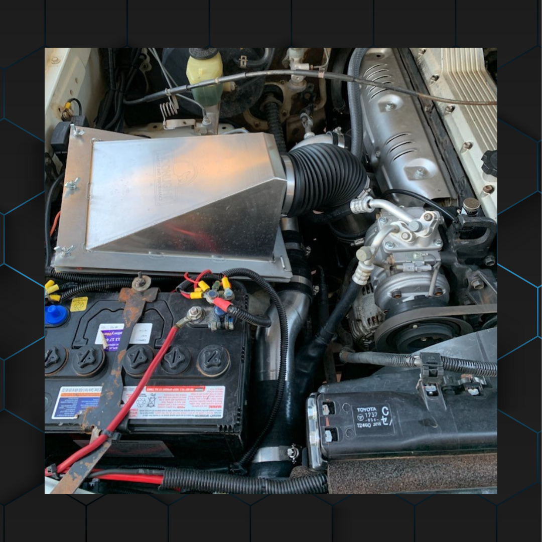 Toyota Landcruiser 100/105 Series Front Mount Intercooler 'Work Around' Pipe Kit