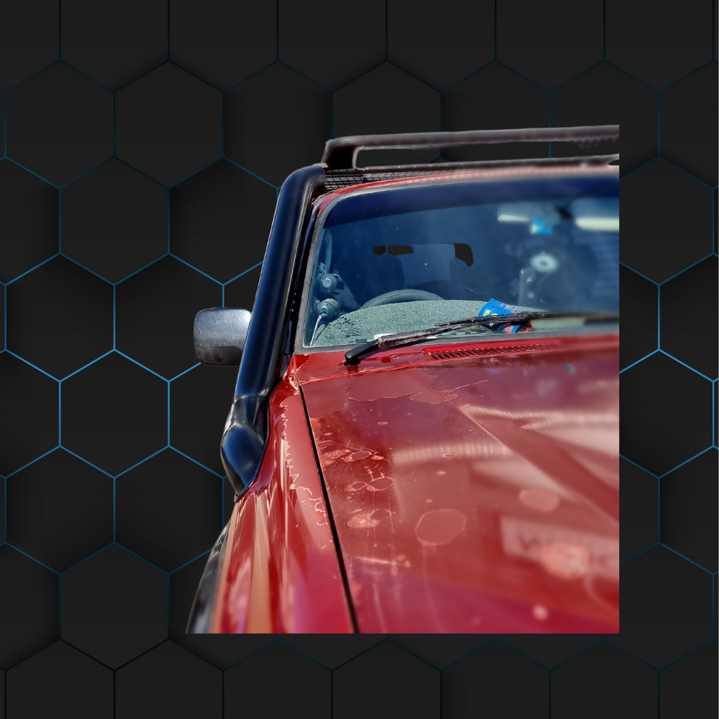 Toyota Landcruiser 80 Series 4" Stainless Steel Snorkel-Mid Entry