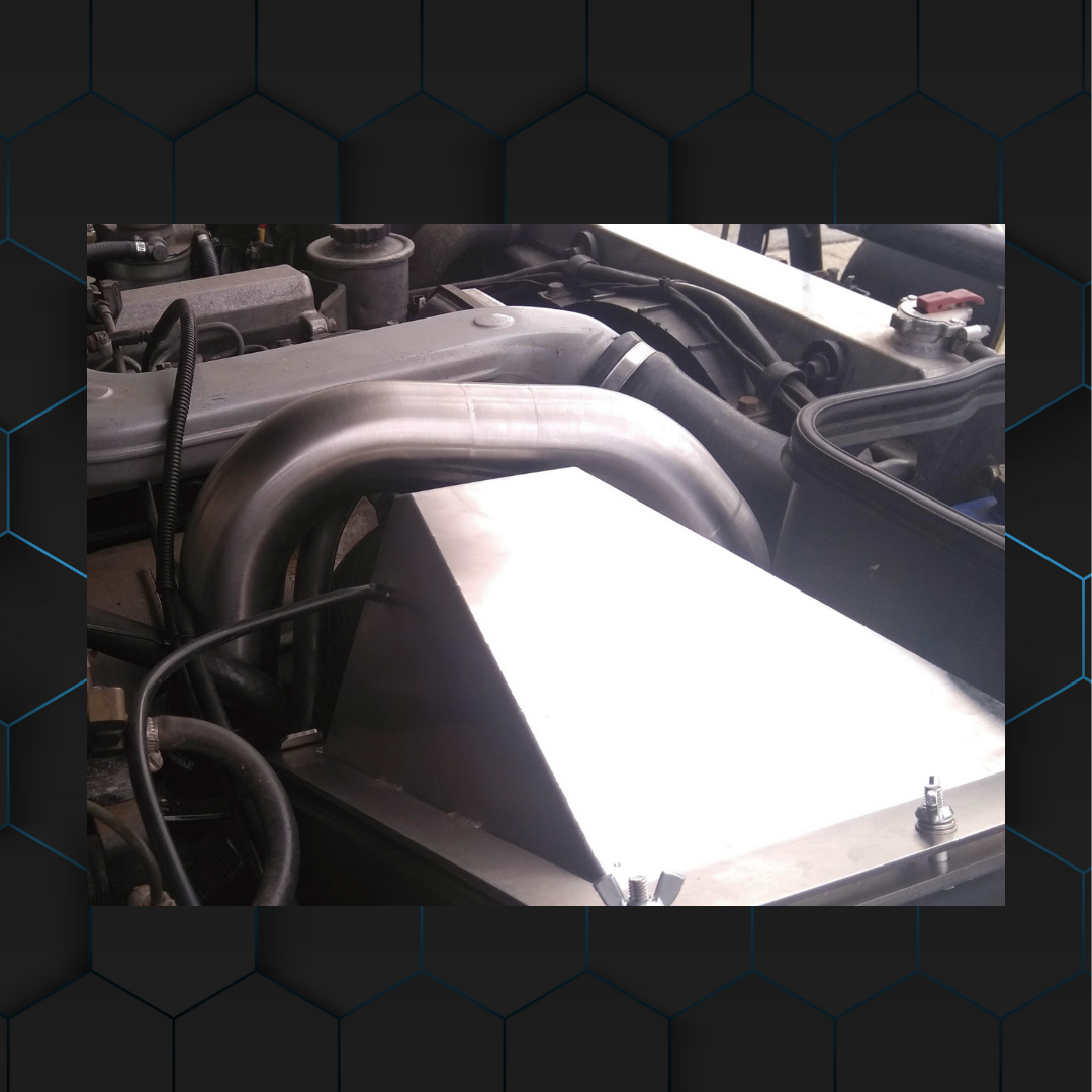 Toyota Landcruiser 80 Series Safari Front Mount Intercooler Hot Side Pipe