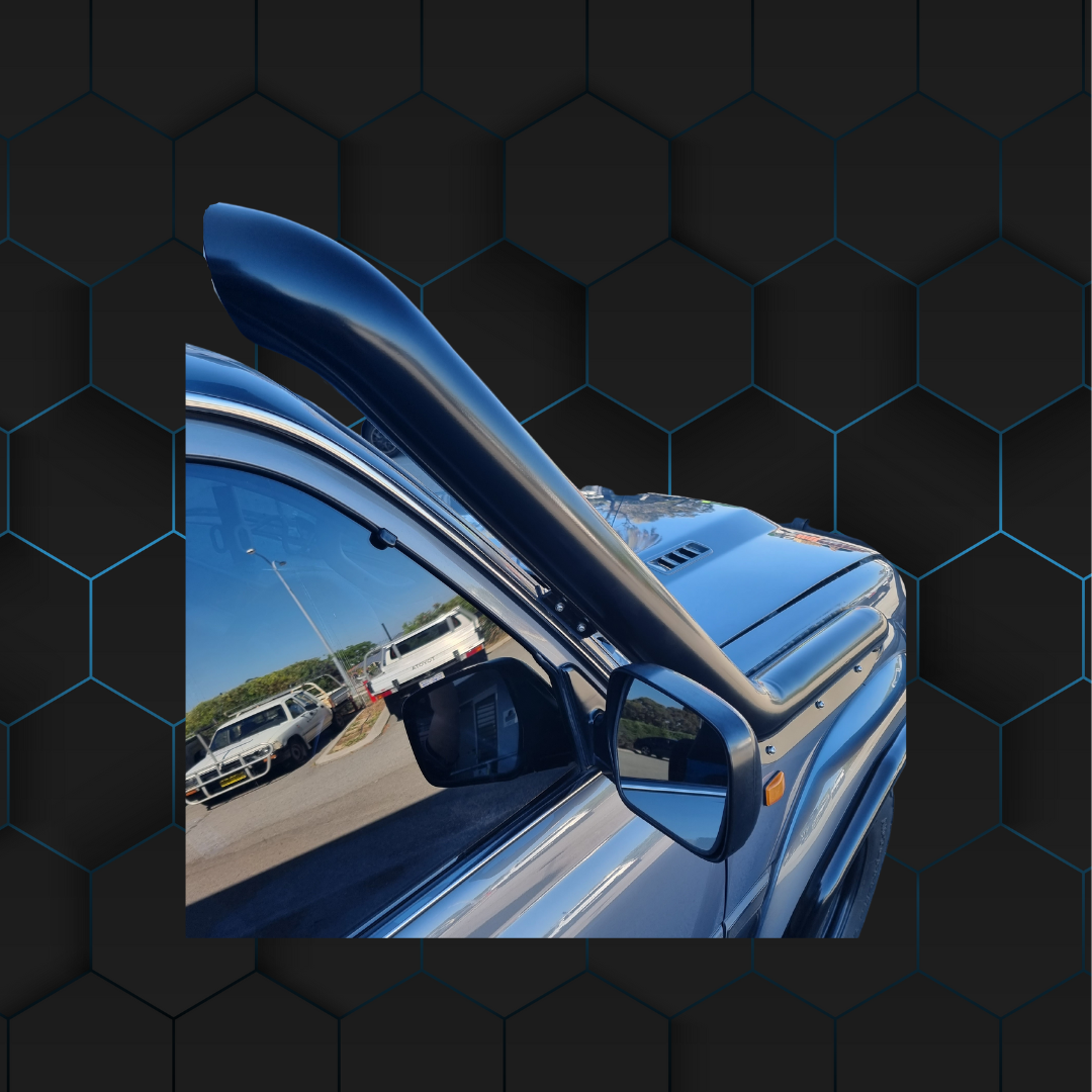 Toyota Landcruiser 80 Series 4" Stainless Steel Snorkel- Safari Replacement