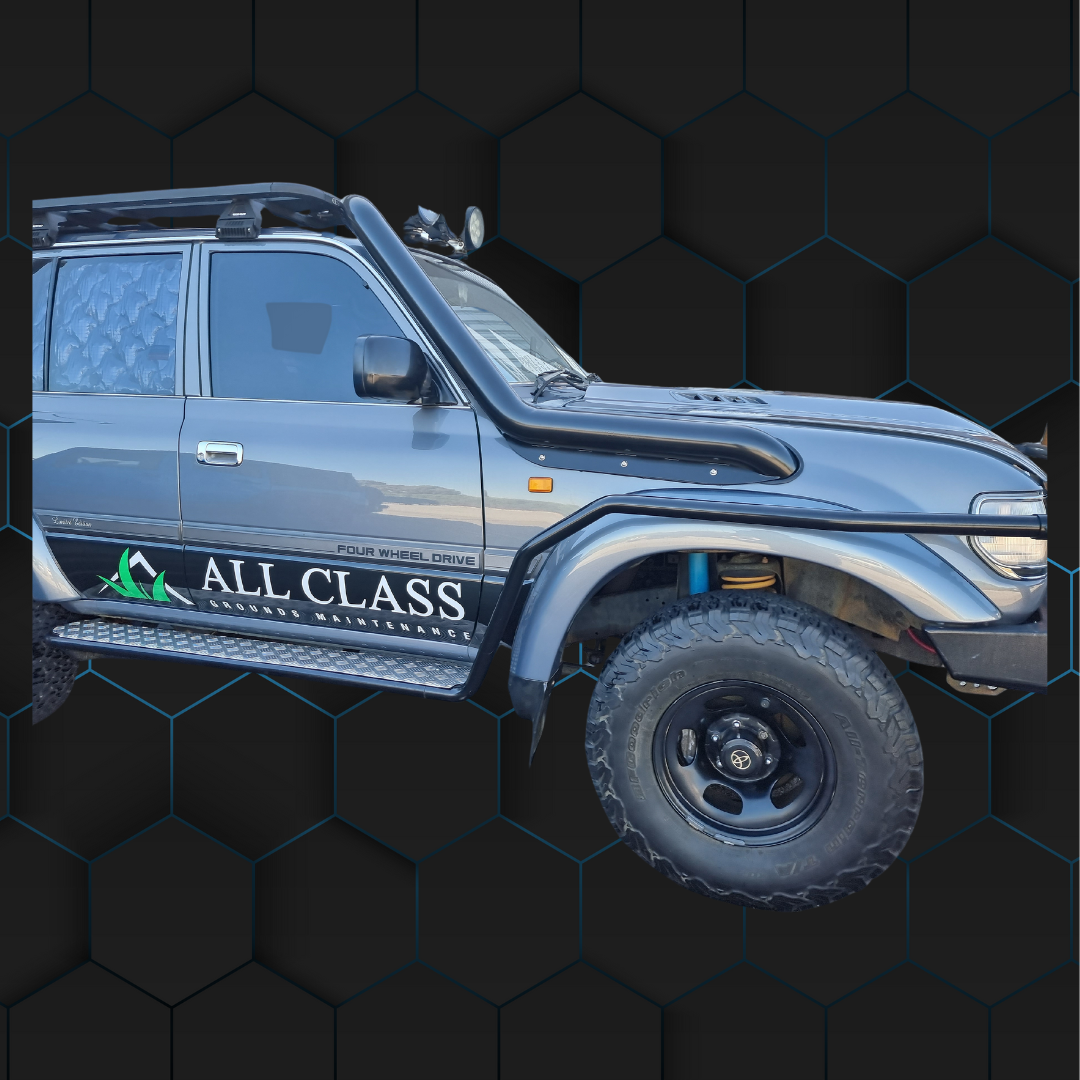 Toyota Landcruiser 80 Series 4" Stainless Steel Snorkel- Safari Replacement