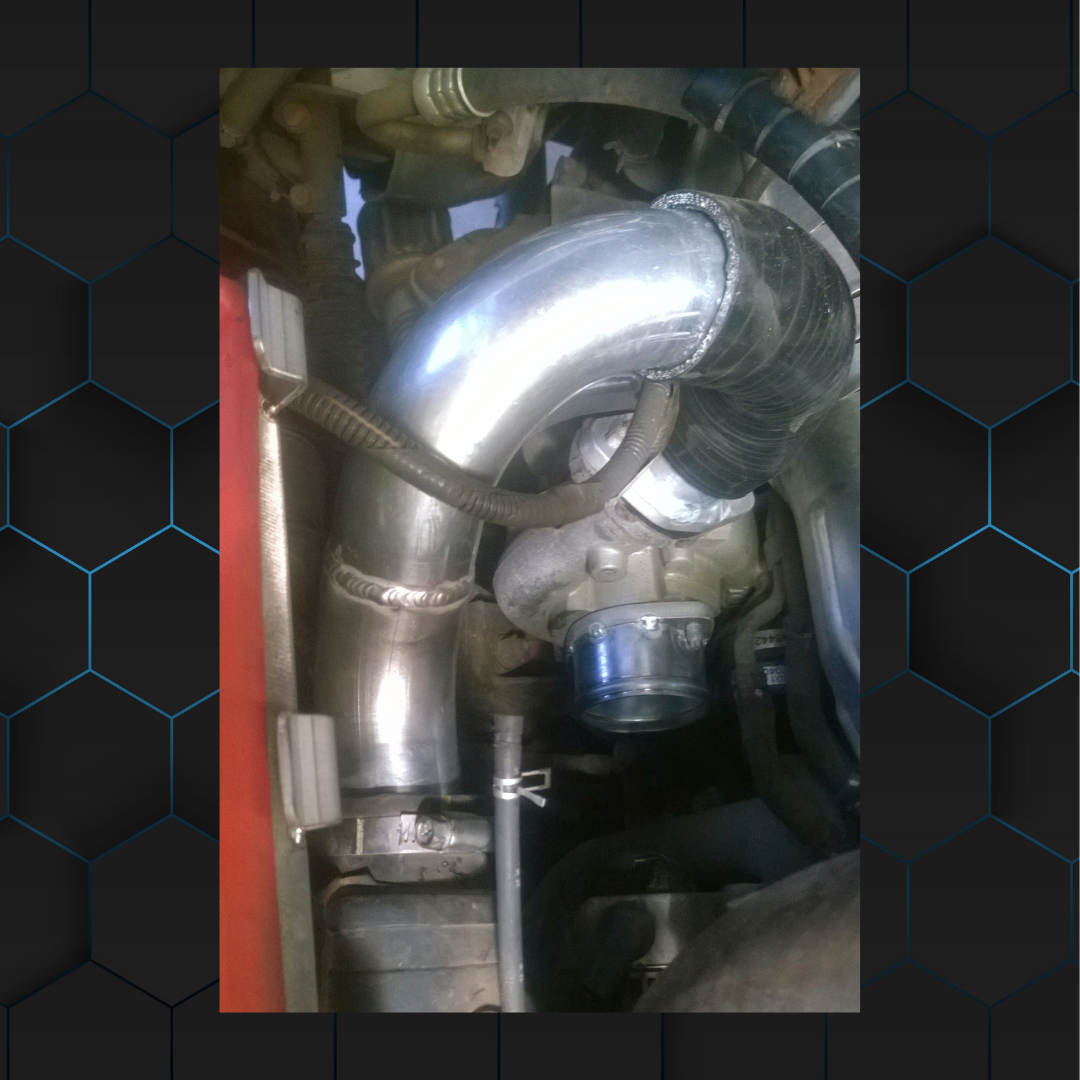 Toyota Landcruiser FTE Front Mount Intercooler Pipe Kit