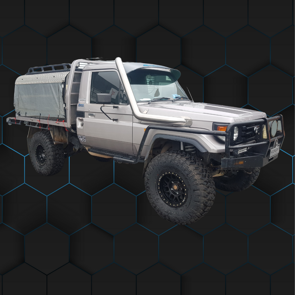 Toyota Landcruiser HDJ/HZJ70 Series 4" Stainless Steel Snorkel - Factory Replacement Kit