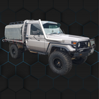 Toyota Landcruiser HDJ/HZJ70 Series 4" Stainless Steel Snorkel - Factory Replacement Kit