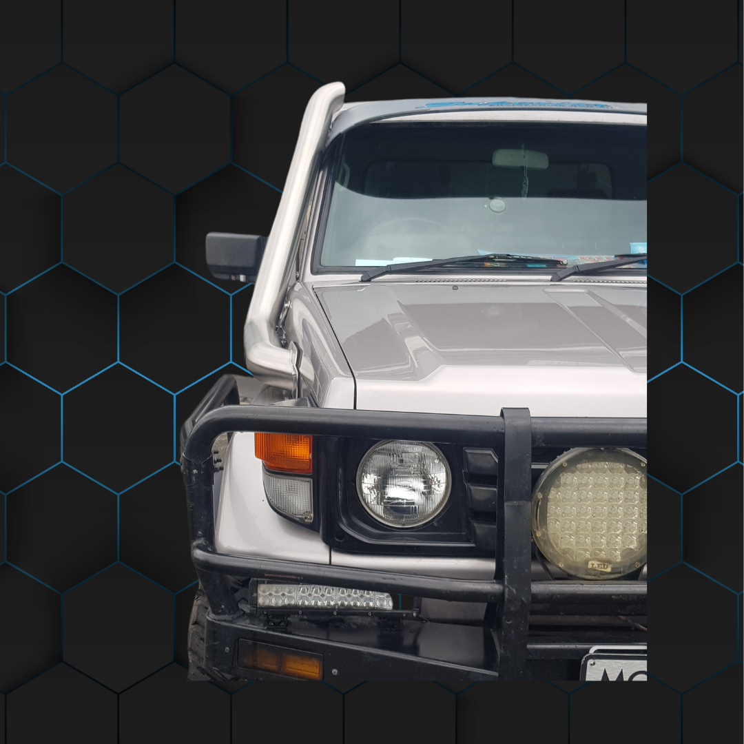 Toyota Landcruiser HDJ/HZJ70 Series 4" Stainless Steel Snorkel - Factory Replacement Kit