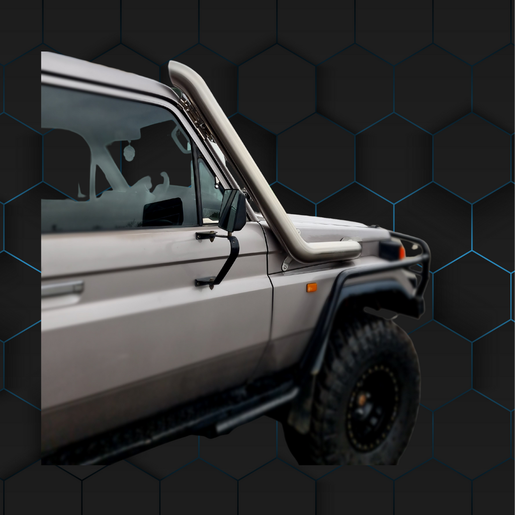 Toyota Landcruiser HDJ/HZJ70 Series 4" Stainless Steel Snorkel - Factory Replacement Kit