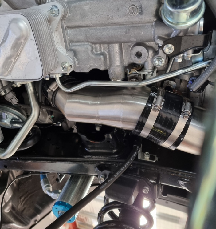 Vdj Injector Driver Engine Bay Toyota Landcruiser VDJ 70 Series Intake to Turbo Kit – Moonlight ...