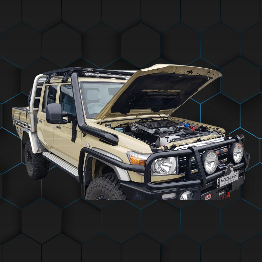 Toyota Landcruiser VDJ70 Series - Pre Facelift 4" Cut In Stainless Steel Snorkel- Factory Replacement