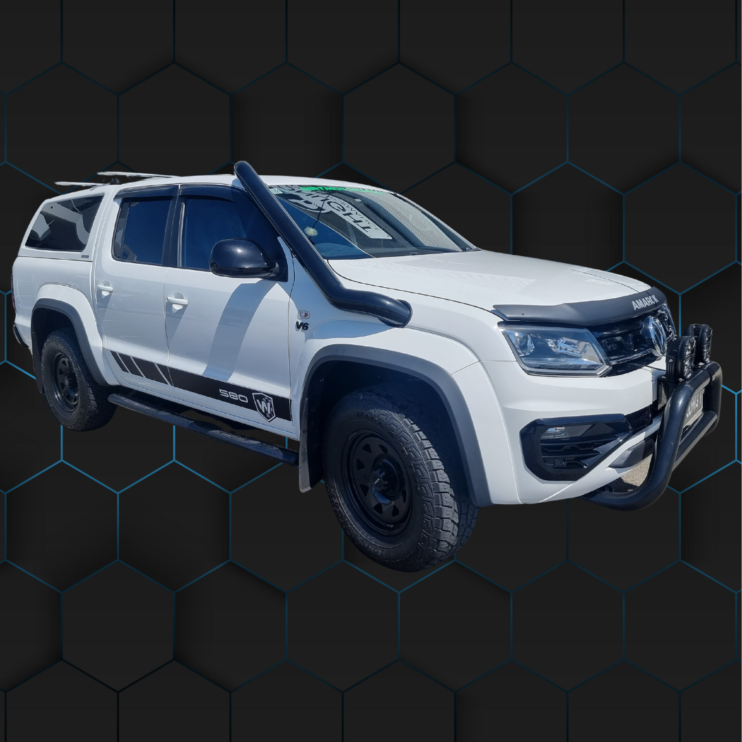 VW Amarok 4" Stainless Steel Snorkel - Mid Entry Kit