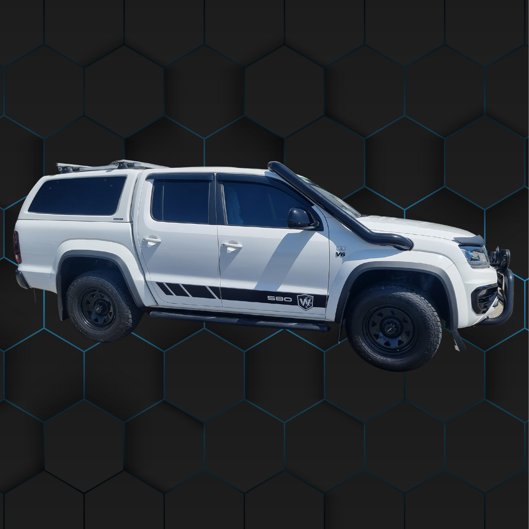 VW Amarok 4" Stainless Steel Snorkel - Mid Entry Kit